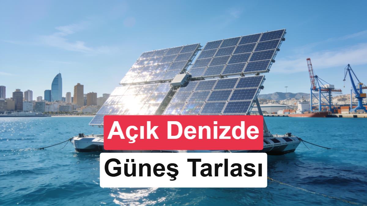 İspanya, güneş tarlalarını açık denizlere taşıyor: 500 kW'lık yüzer platform Valencia'ya ulaştı